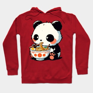 Kawaii Ramen Panda Hoodie